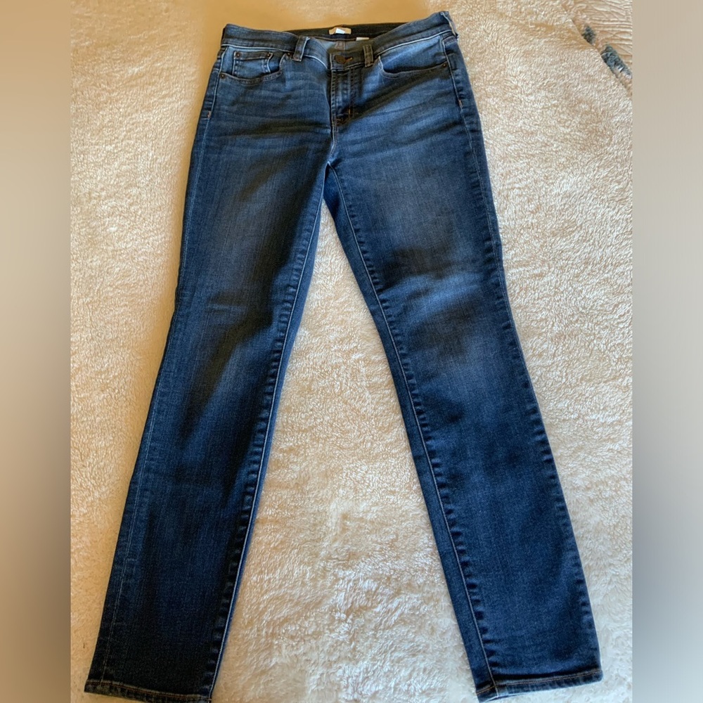J Crew Womens Denim Cropped Pants Size 27/28
